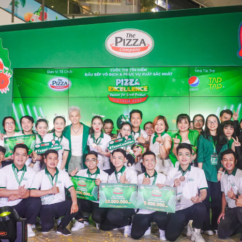 The Pizza Company organized the Pizza Excellence Awards 2022 to strengthen business through the biggest franchise partners in Vietnam.